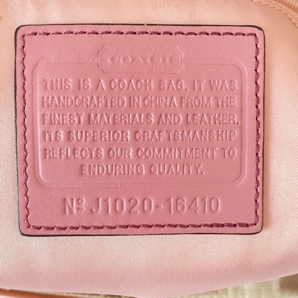 Coach Op Art Signature Canvas Sateen Madison Chain Strap Tote - Picture 10 of 11